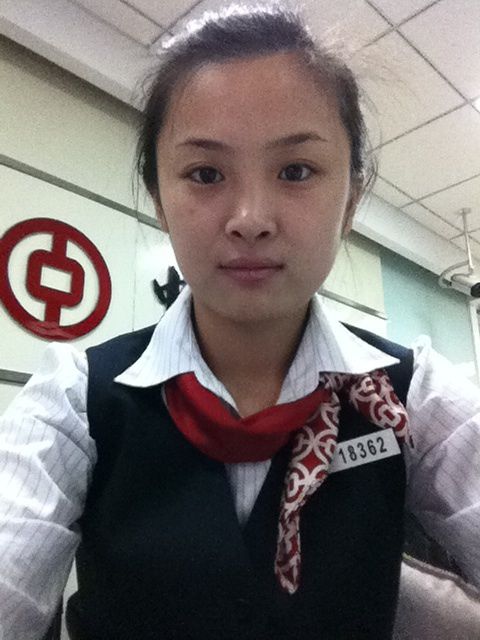 中國銀行營業員制服